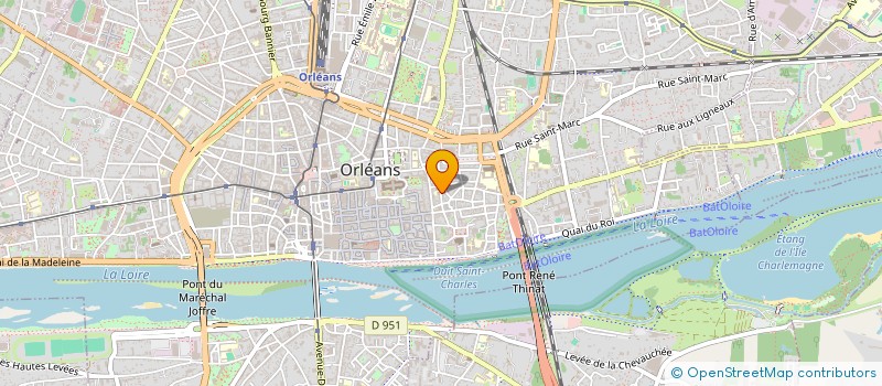 localisation de l'entreprise AMINVESTISSEMENTS à ORLEANS