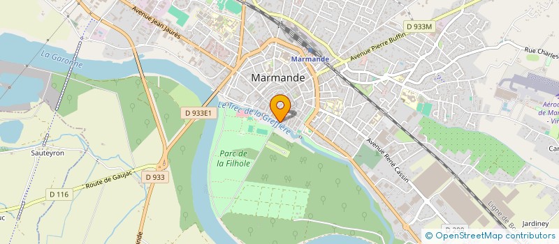 localisation de l'entreprise AMINYA  MARMANDE