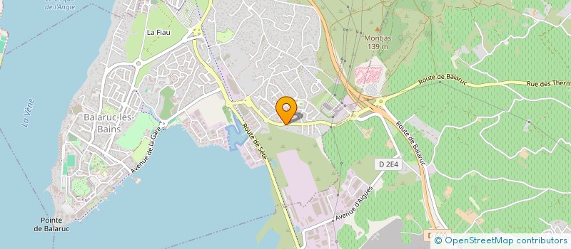 localisation de l'entreprise AMIPO  BALARUC-LES-BAINS