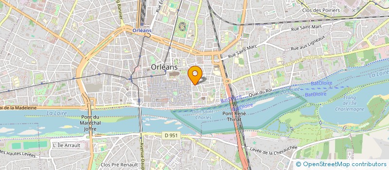 localisation de l'entreprise AMIPO à ORLEANS