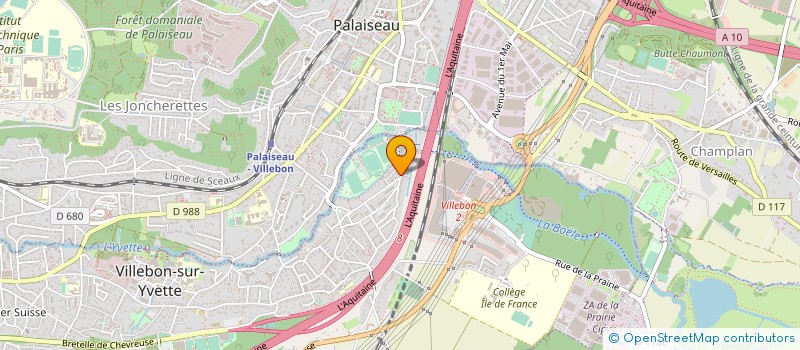 localisation de l'entreprise AMIPOSE à VILLEBON-SUR-YVETTE