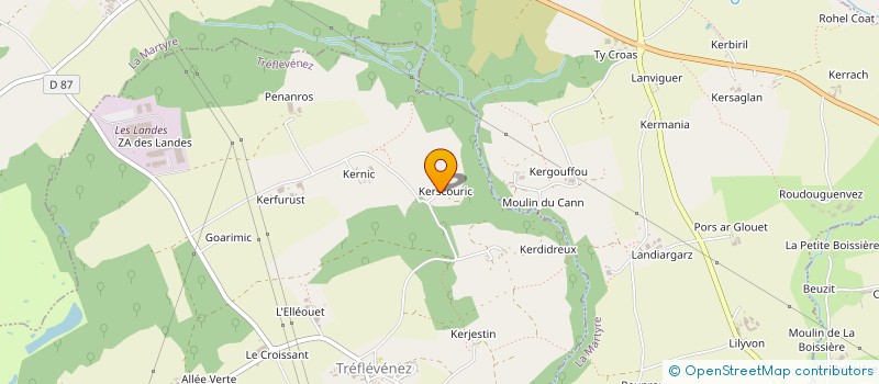 localisation de l'entreprise AMIPRO  TREFLEVENEZ