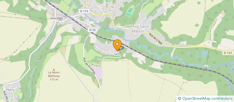 localisation de l'entreprise AMIQUATRELLEMENT VOTRE  BETHISY-SAINT-MARTIN