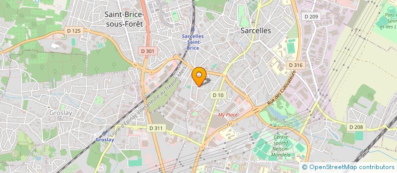 localisation de l'entreprise AMIR à SARCELLES