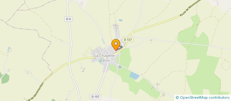 localisation de l'entreprise AMIR  LA CHAPELLE-BATON