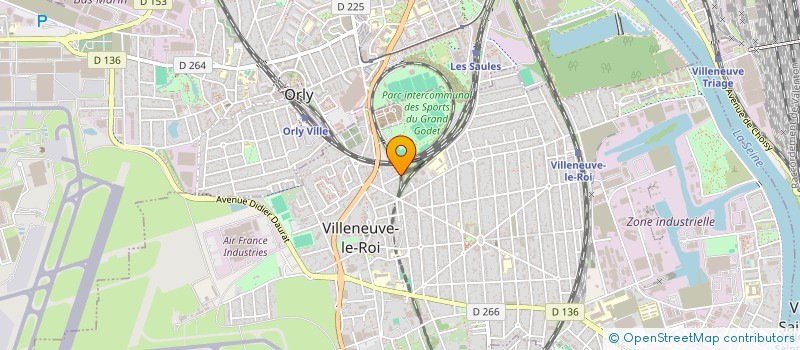 localisation de l'entreprise AMIR BATIMENT à VILLENEUVE-LE-ROI