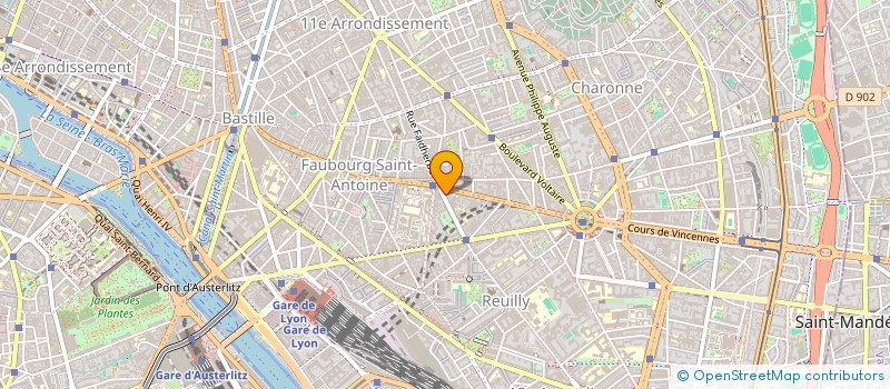 localisation de l'entreprise AMIR DE COMMERCE INTERNATIONALE  PARIS