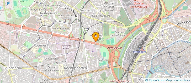 localisation de l'entreprise AMIR@L 67 à STRASBOURG