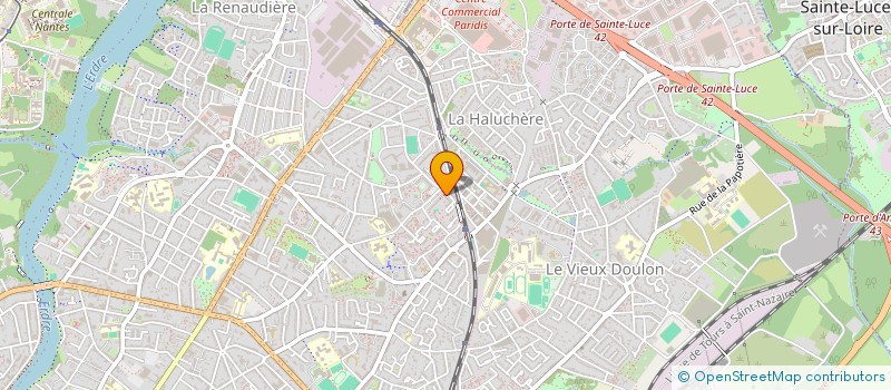 localisation de l'entreprise AMIRA TAHAR à NANTES