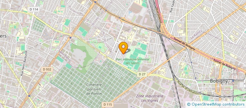 localisation de l'entreprise AMIRAK  BOBIGNY