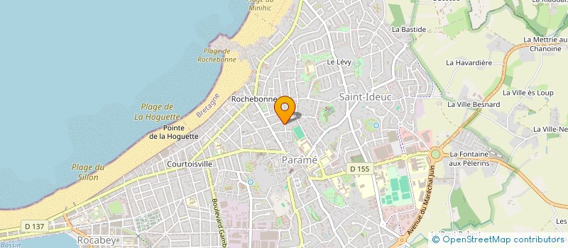 localisation de l'entreprise AMIRAL BENBOW  SAINT-MALO
