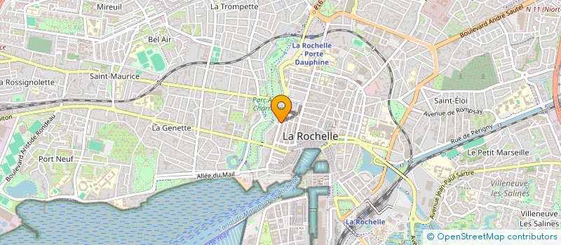 localisation de l'entreprise AMIRAL INFORMATIQUE  LA ROCHELLE