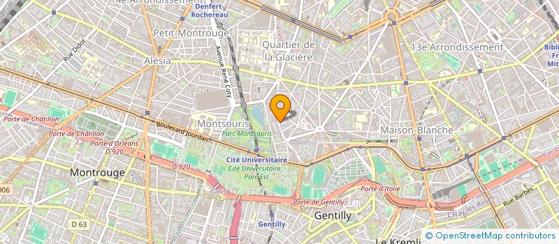 localisation de l'entreprise AMIRAL MOUCHEZ  PARIS