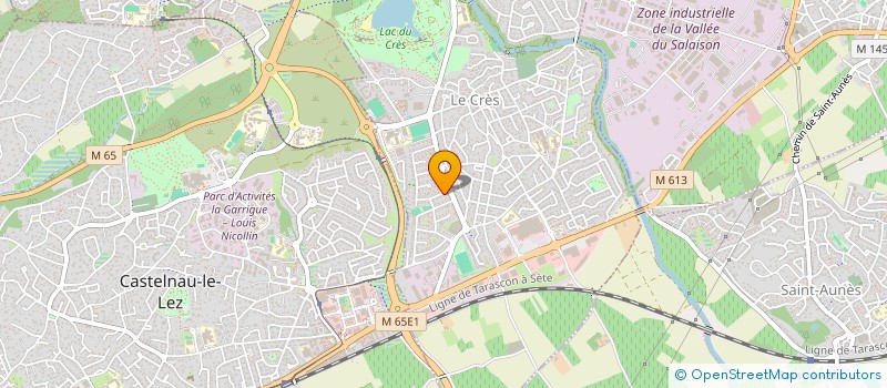 localisation de l'entreprise AMIRALE à LE CRES