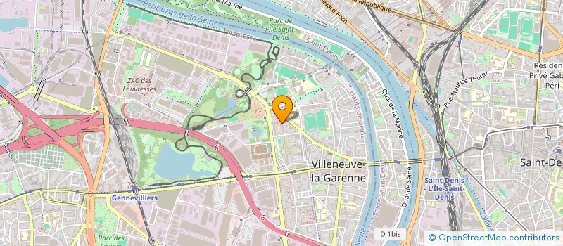localisation de l'entreprise AMIRALI TRANSPORTS à VILLENEUVE-LA-GARENNE