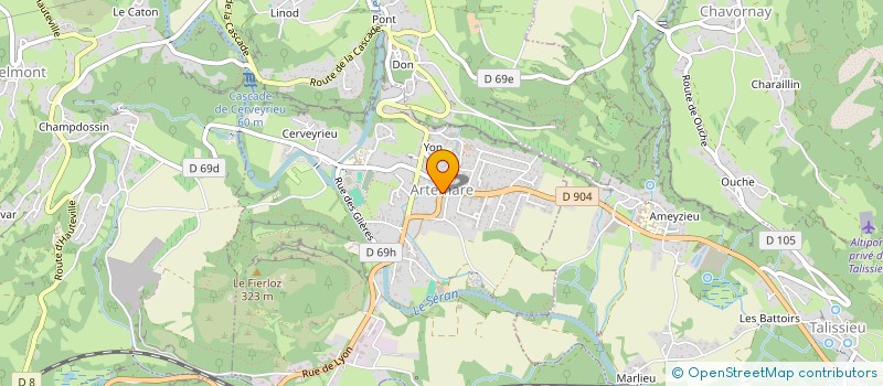 localisation de l'entreprise AMIRALYS  ARTEMARE