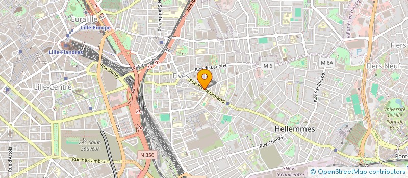 localisation de l'entreprise AMIRI à LILLE