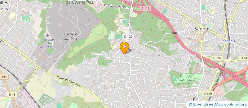 localisation de l'entreprise AMIRITECH  ARGENTEUIL