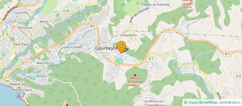 localisation de l'entreprise AMIRO  GOURBEYRE