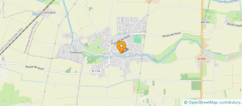 localisation de l'entreprise AMIROBE  SAINT-SYMPHORIEN