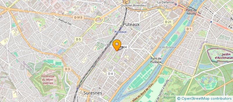 localisation de l'entreprise AMIRZAIOLO à SURESNES
