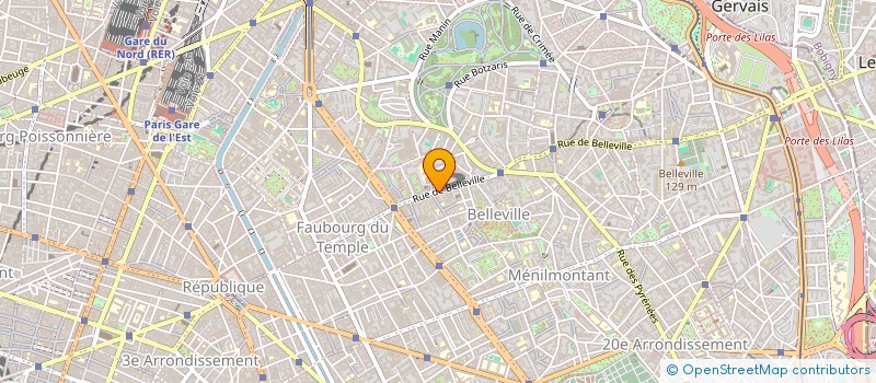 localisation de l'entreprise AMIS à PARIS