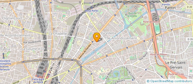 localisation de l'entreprise AMIS  PARIS