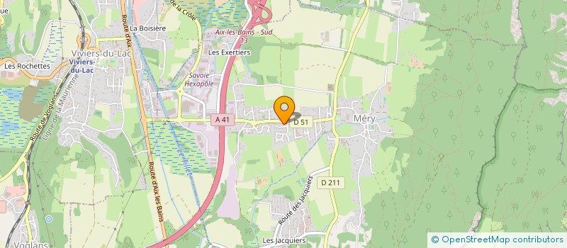 localisation de l'entreprise AMIS à MERY