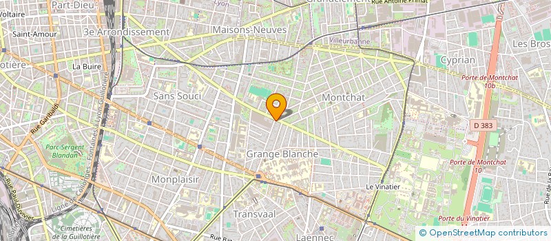 localisation de l'entreprise AMIS  LYON