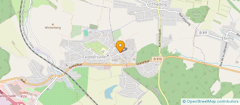 localisation de l'entreprise AMIS  THEDING