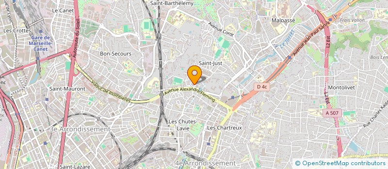 localisation de l'entreprise AMIS à MARSEILLE