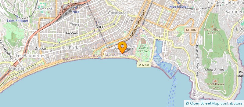 localisation de l'entreprise AMIS AURON  NICE