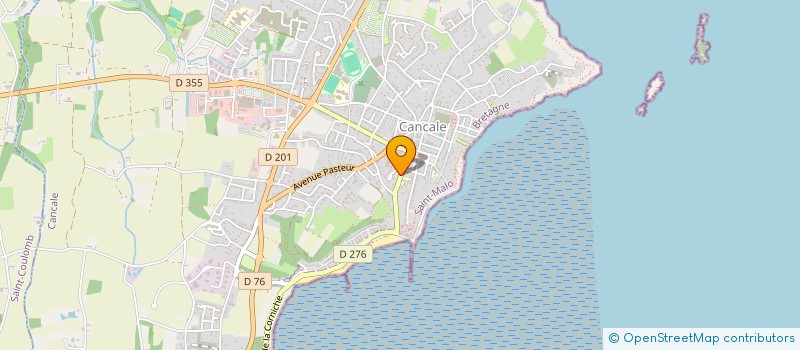 localisation de l'entreprise AMIS BISQUINES VIEUX CANCALE à CANCALE