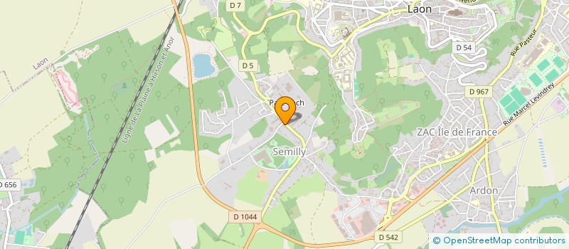 localisation de l'entreprise AMIS CENTRE ACTION MEDICO SOCIALE PRECOC à LAON