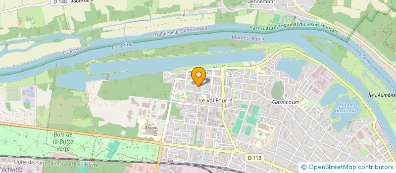 localisation de l'entreprise AMIS D'AFRIQUE  MANTES-LA JOLIE