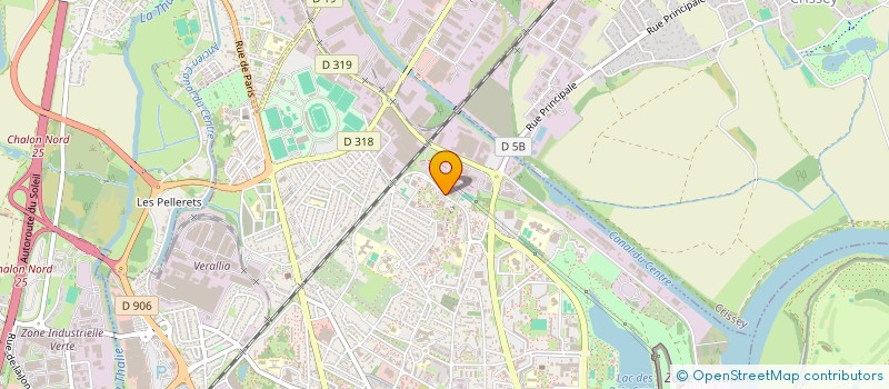 localisation de l'entreprise AMIS D'EMMAUS à CHALON SUR SAONE