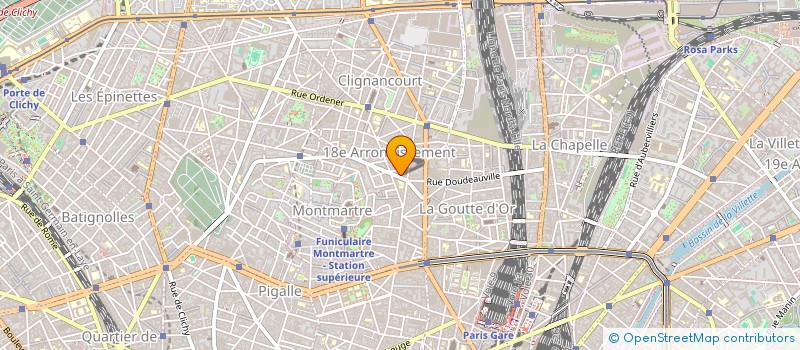 localisation de l'entreprise AMIS DE ARTS ET DE LA CULTURE DE PALESTINE  PARIS