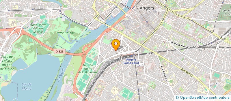 localisation de l'entreprise AMIS DE GOSSI à ANGERS