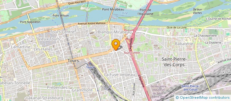 localisation de l'entreprise AMIS DE JULES MELINE  TOURS