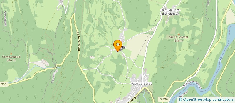 localisation de l'entreprise AMIS DE L'ANCIEN LAVOIR DE LAVILLAT  CORVEISSIAT