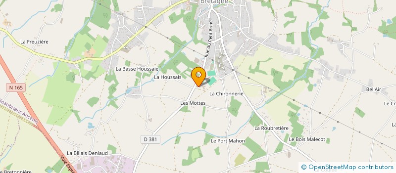 localisation de l'entreprise AMIS DE L'ECOLE PUBLIQUE ANTOINE DE SAINT EXUPERY à VIGNEUX-DE-BRETAGNE