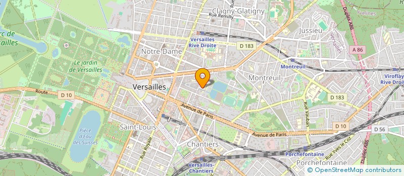 localisation de l'entreprise AMIS DE L'ECOLE WAPLER à VERSAILLES