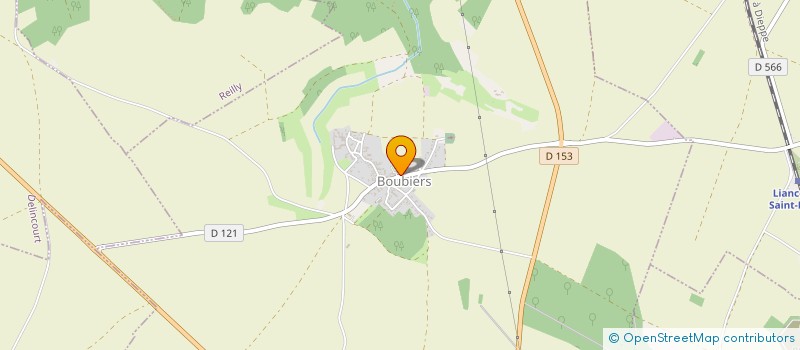 localisation de l'entreprise AMIS DE L'EGLISE ET DU PATRIMOINE DE BOUBIERS (ADEPAB)  BOUBIERS