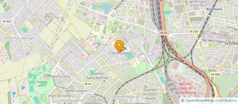 localisation de l'entreprise AMIS DE L'EGLISE PROTESTANTE DE CRONENBOURG CITE (ASSOCIATION DES...) à STRASBOURG