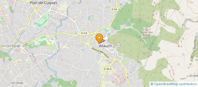 localisation de l'entreprise AMIS DE L'ORGUE D'ALLAUCH  ALLAUCH