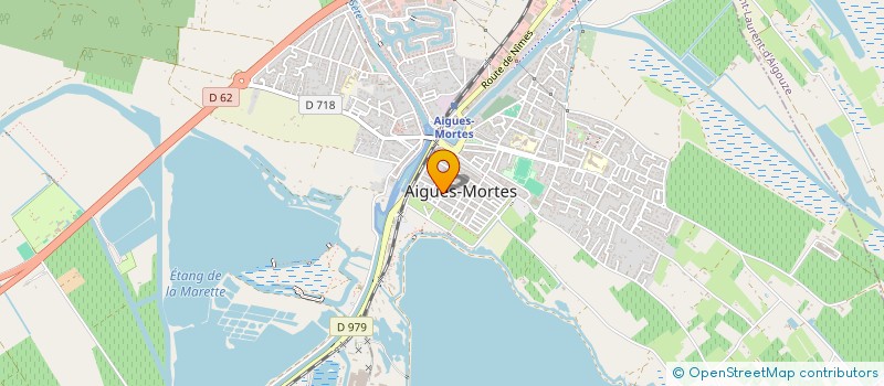 localisation de l'entreprise AMIS DE L'ORGUE JEANNE DEMESSIEUX D'AIGUES-MORTES  AIGUES-MORTES