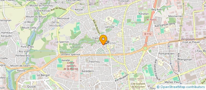 localisation de l'entreprise AMIS DE L ORGUE LAMBEZELLEC à BREST