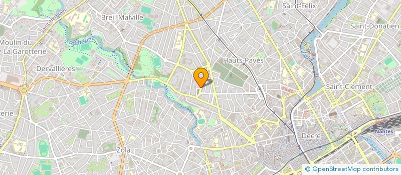 localisation de l'entreprise AMIS DE L ORGUE NOTRE DAME TTES JOIES à NANTES