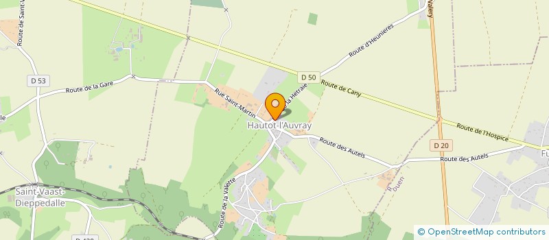 localisation de l'entreprise AMIS DE LA CHAPELLE NOTRE-DAME-DES-AUTELS  CANY-BARVILLE