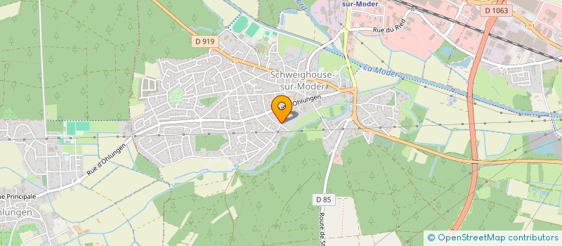 localisation de l'entreprise AMIS DE LA CHASSE  SCHWEIGHOUSE-SUR-MODER